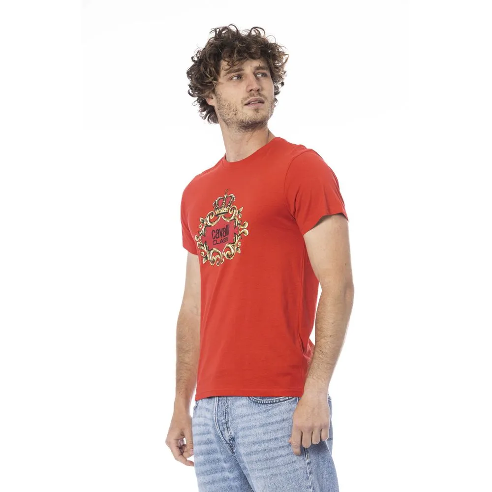 Red Cotton Men T-Shirt sold by Louxly product image thumbnail 2
