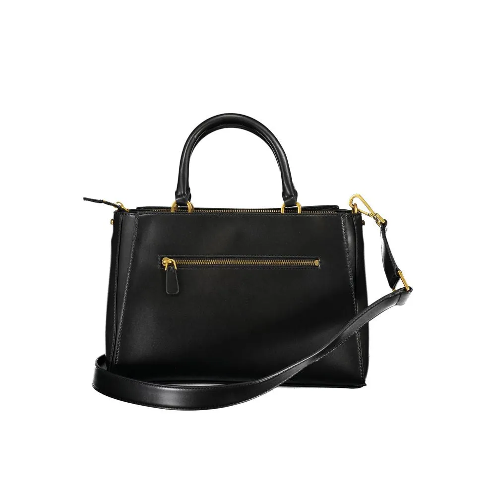 Black Polyethylene Handbag sold by Louxly product image thumbnail 2