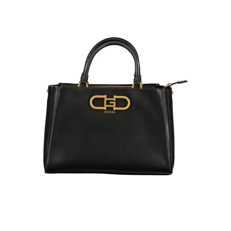 Black Polyethylene Handbag sold by Louxly