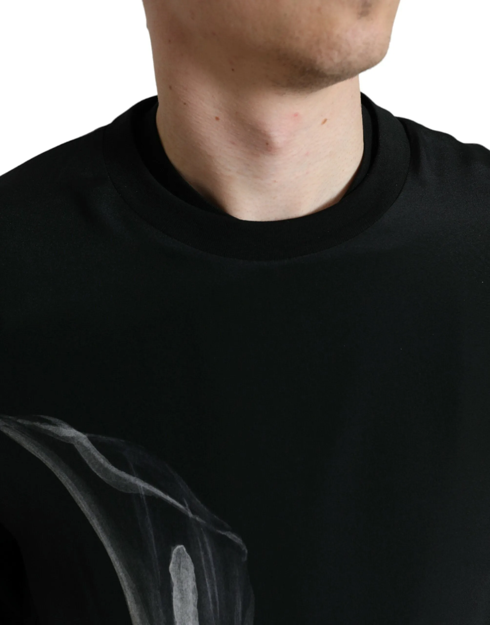 Floral Silk Crew Neck Sweater sold by Louxly product image thumbnail 4