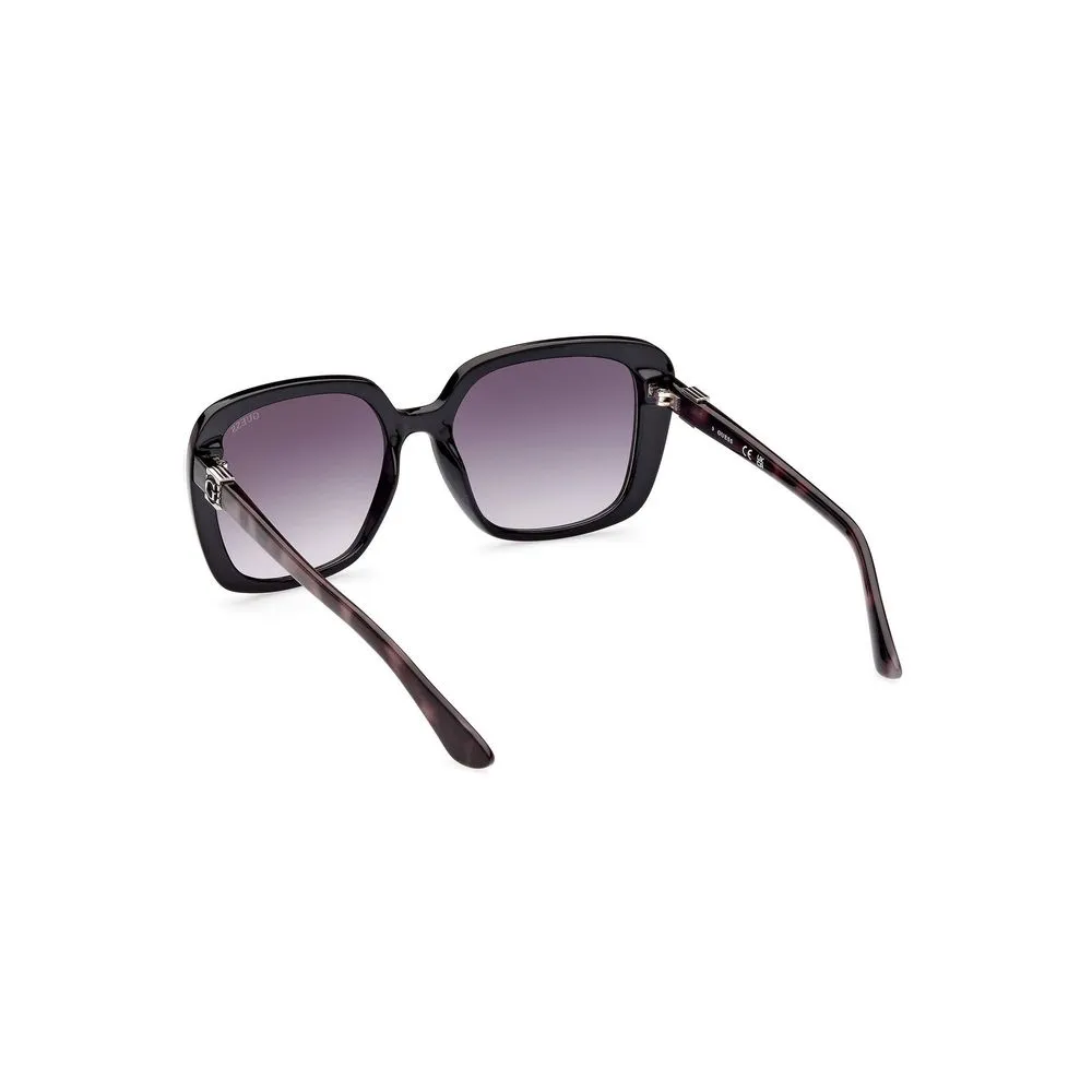 Chic Black Square Lens Sunglasses sold by Louxly product image thumbnail 3
