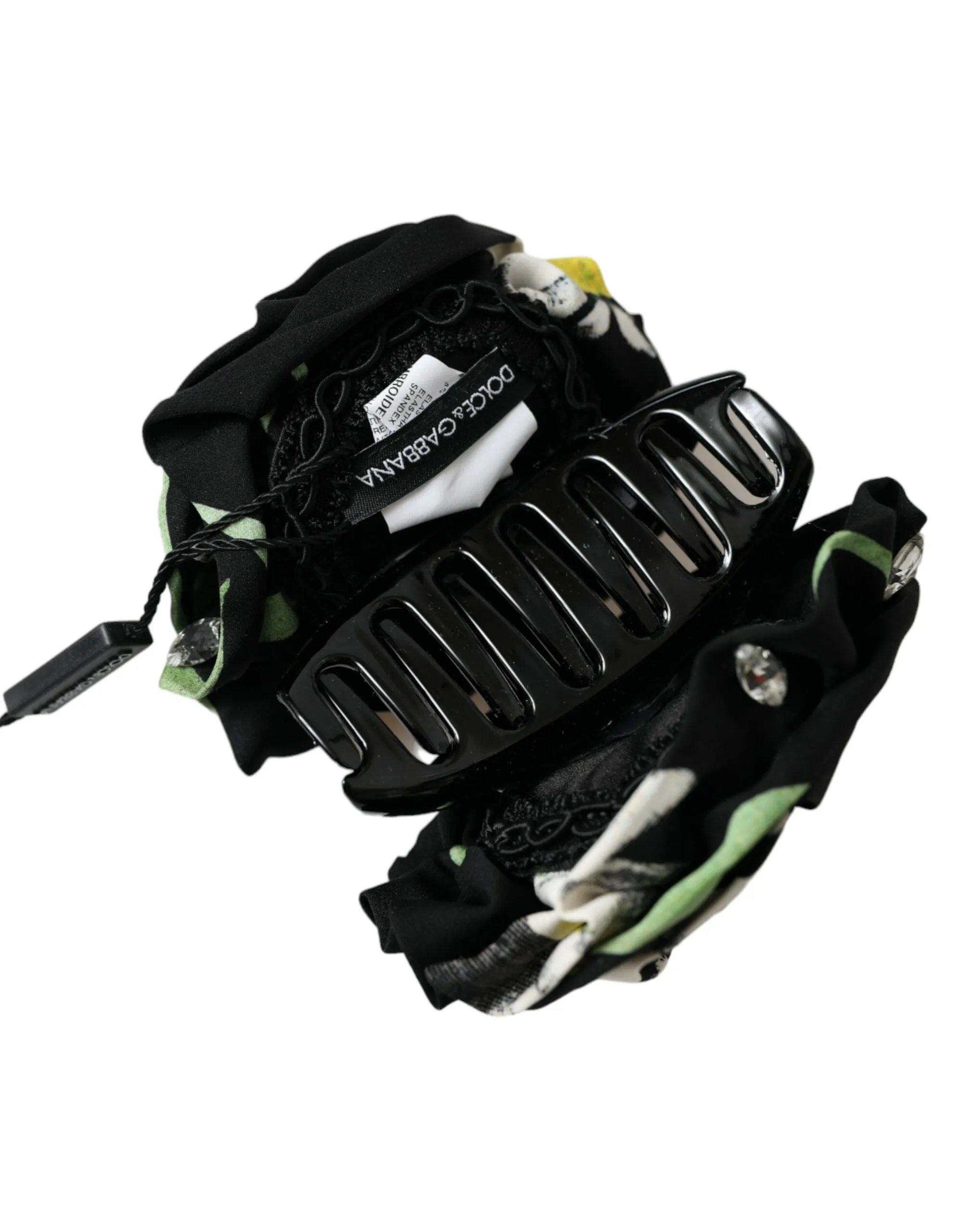 Multicolor Floral Crystal Hair Claw sold by Louxly product image thumbnail 4