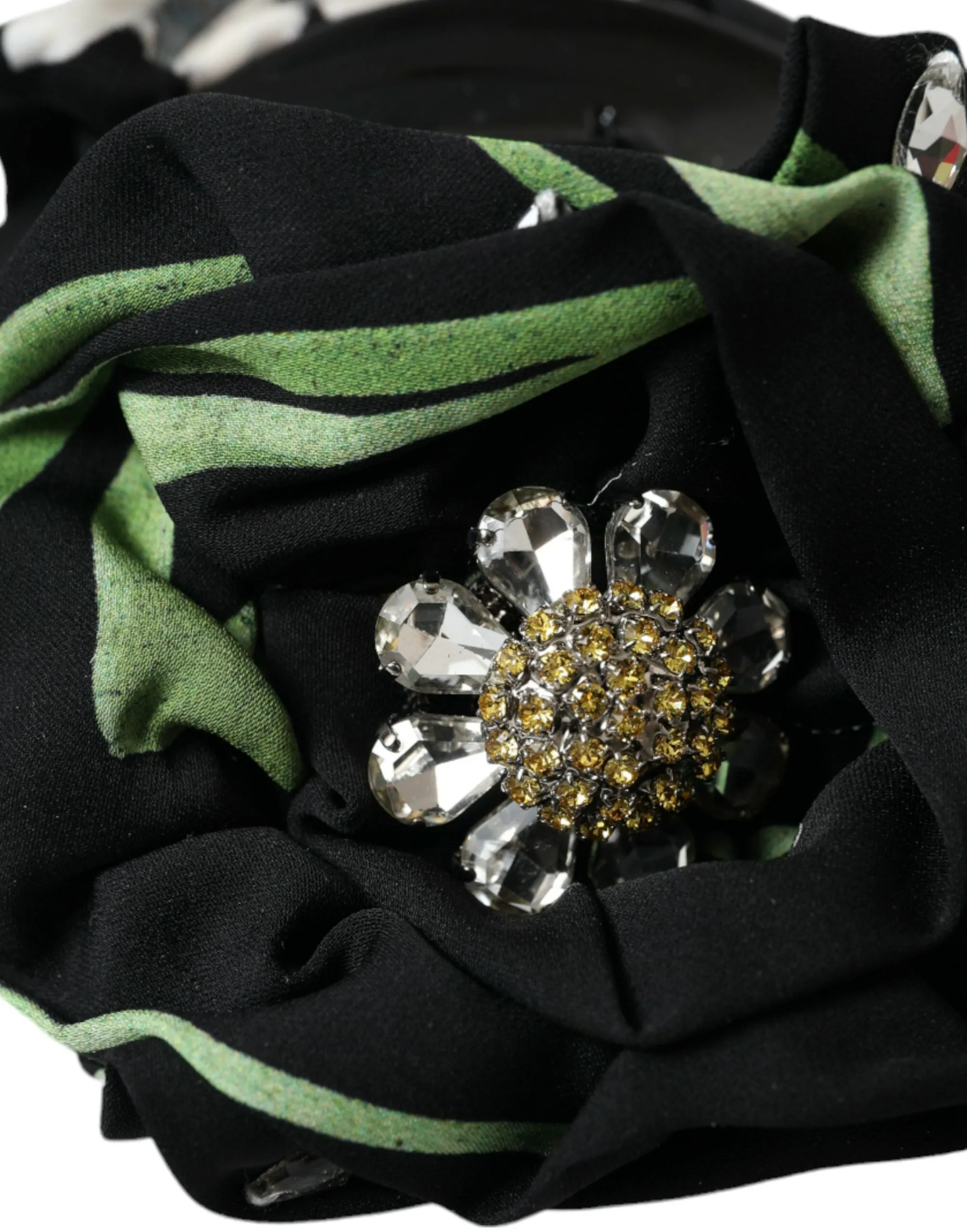 Multicolor Floral Crystal Hair Claw sold by Louxly product image thumbnail 5