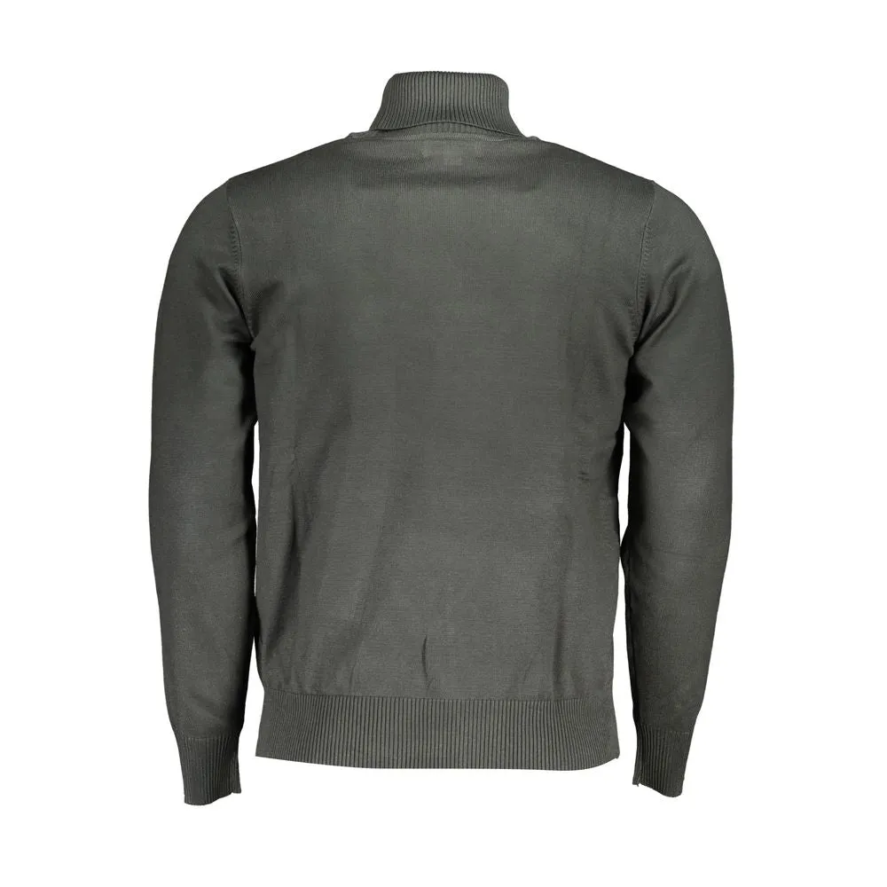 Elegant Green Turtleneck with Unique Embroidery sold by Louxly product image thumbnail 2