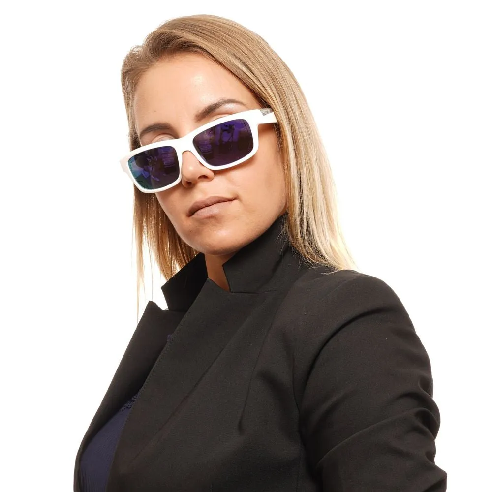 White Unisex Sunglasses sold by Louxly product image thumbnail 4