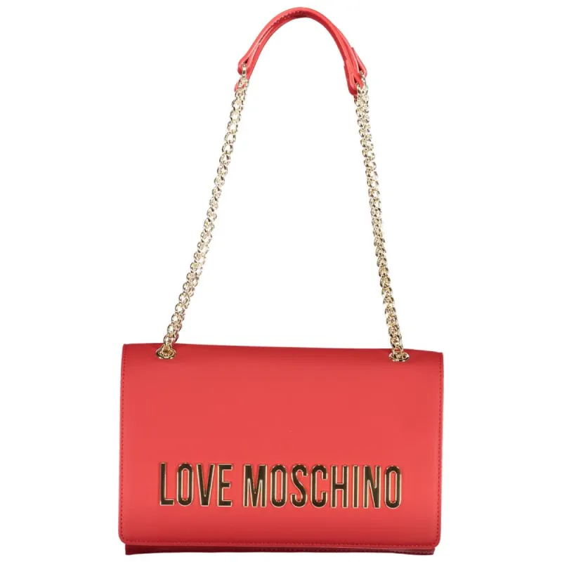 Red Polyethylene Handbag sold by Louxly