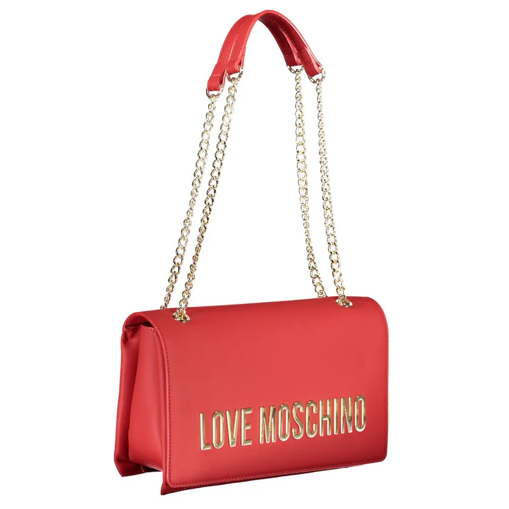 Red Polyethylene Handbag sold by Louxly product image thumbnail 3