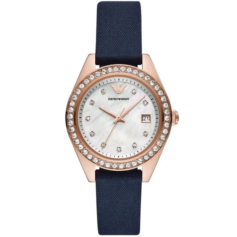 Rose Gold Women Watch made by Emporio Armani