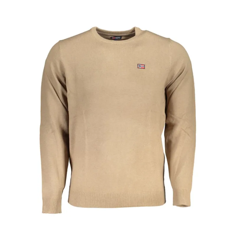 Brown Fabric Sweater sold by Louxly