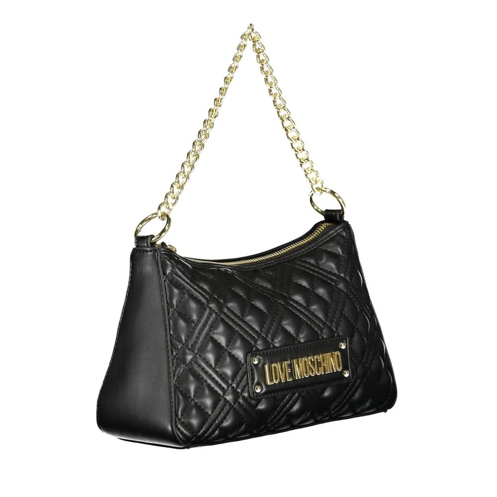 Black Polyethylene Handbag sold by Louxly product image thumbnail 3