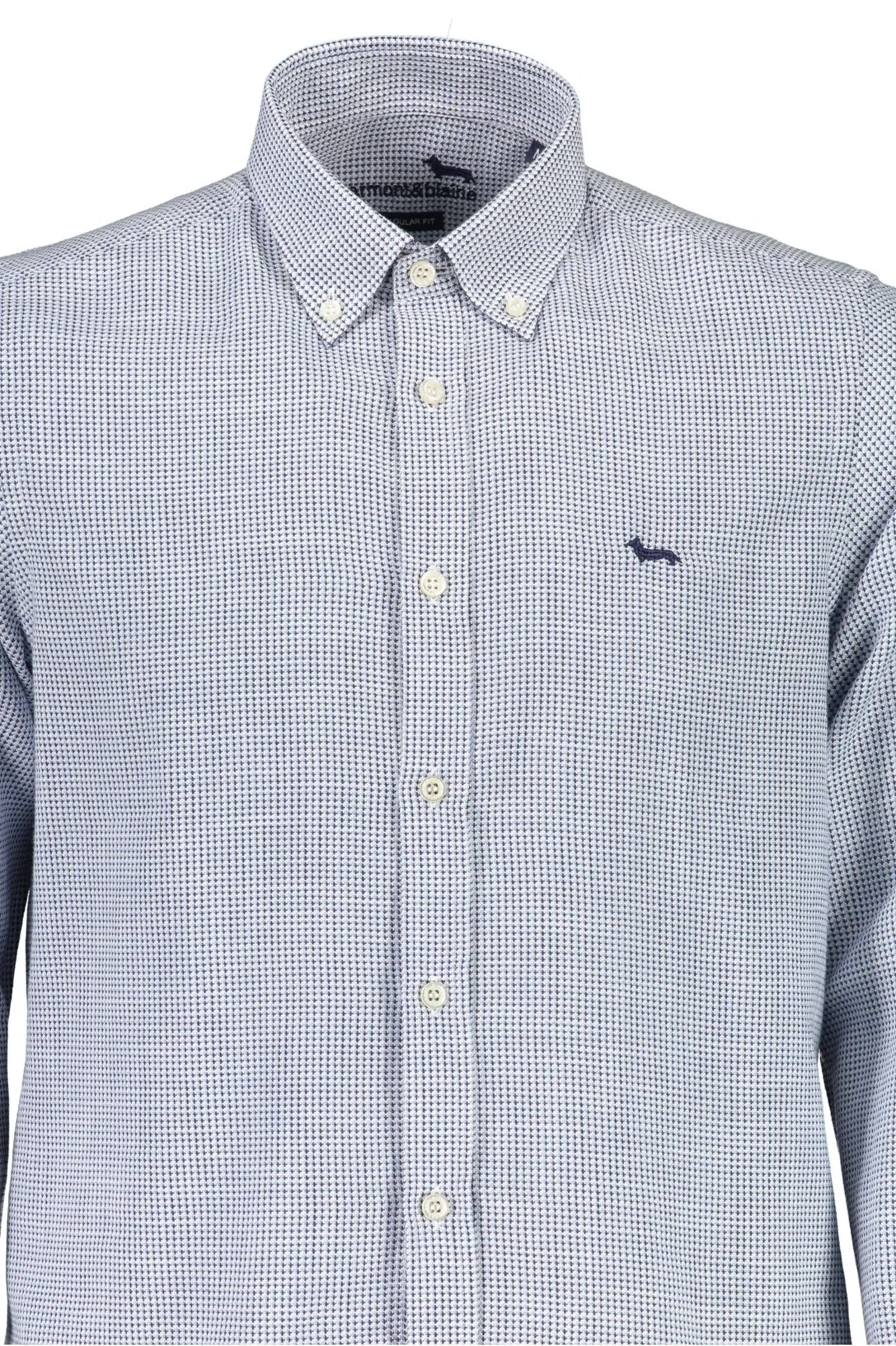 Elegant Light Blue Cotton Shirt for Men sold by Louxly product image thumbnail 3