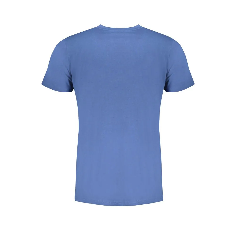 Blue Cotton T-Shirt sold by Louxly product image thumbnail 2