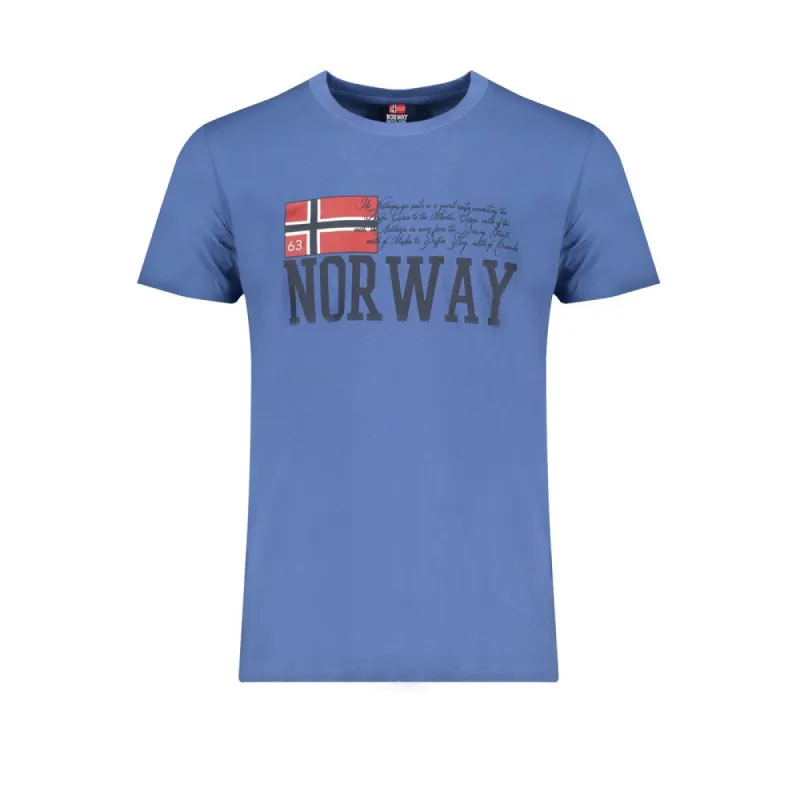 Blue Cotton T-Shirt sold by Louxly