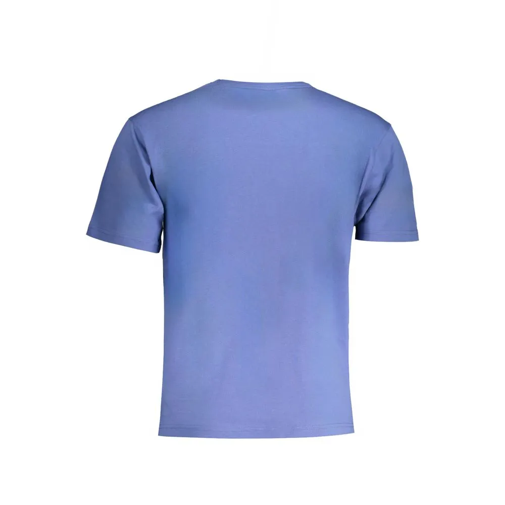 Blue Cotton T-Shirt sold by Louxly product image thumbnail 2
