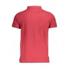 Red Cotton Polo Shirt sold by Louxly