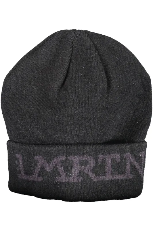 Black Acrylic Men Cap made by Louxly