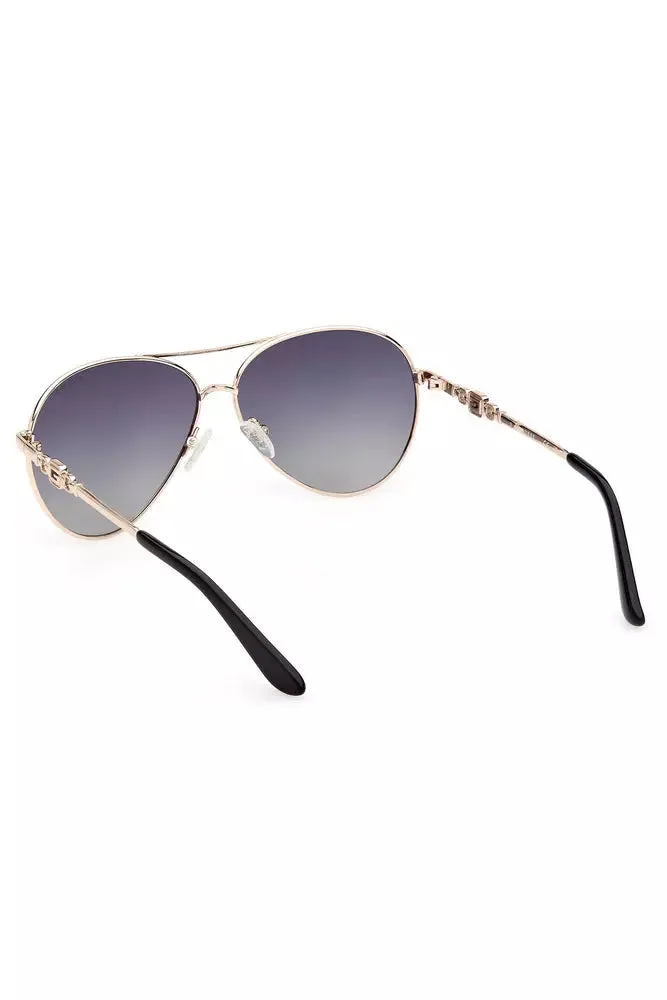 Gold Metal Women Sunglass sold by Louxly product image thumbnail 3