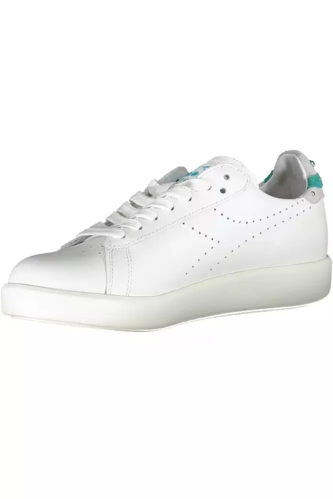 White Leather Women Sneaker sold by Louxly product image thumbnail 3