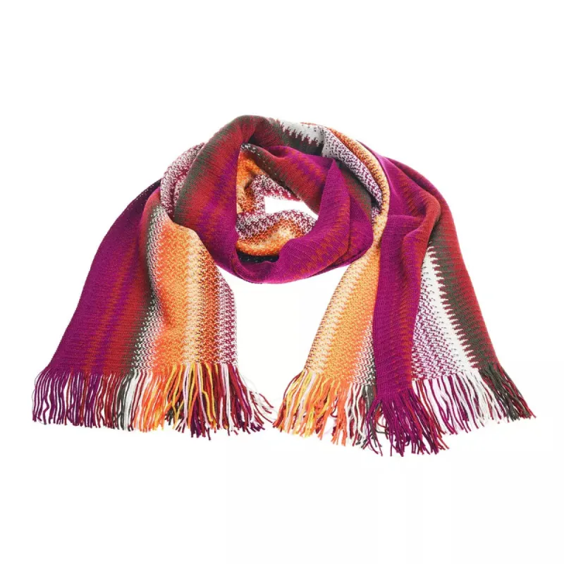 Multicolor Wool Men Scarf sold by Louxly