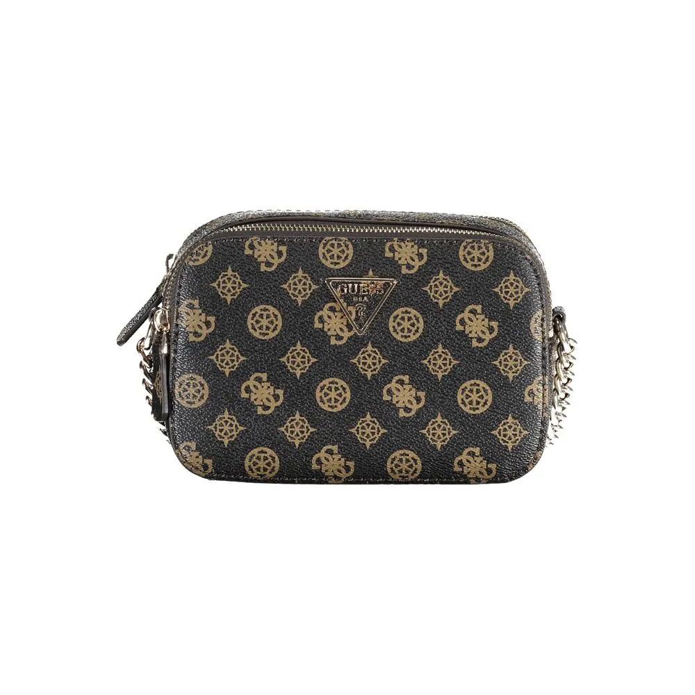 Brown Polyethylene Handbag sold by Louxly