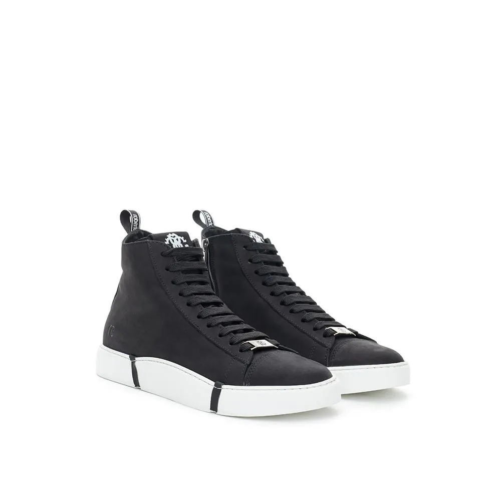 Elegant Suede Sneakers in Chic Black sold by Louxly product image thumbnail 3
