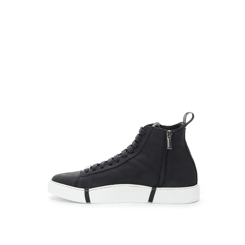 Elegant Suede Sneakers in Chic Black sold by Louxly product image thumbnail 2