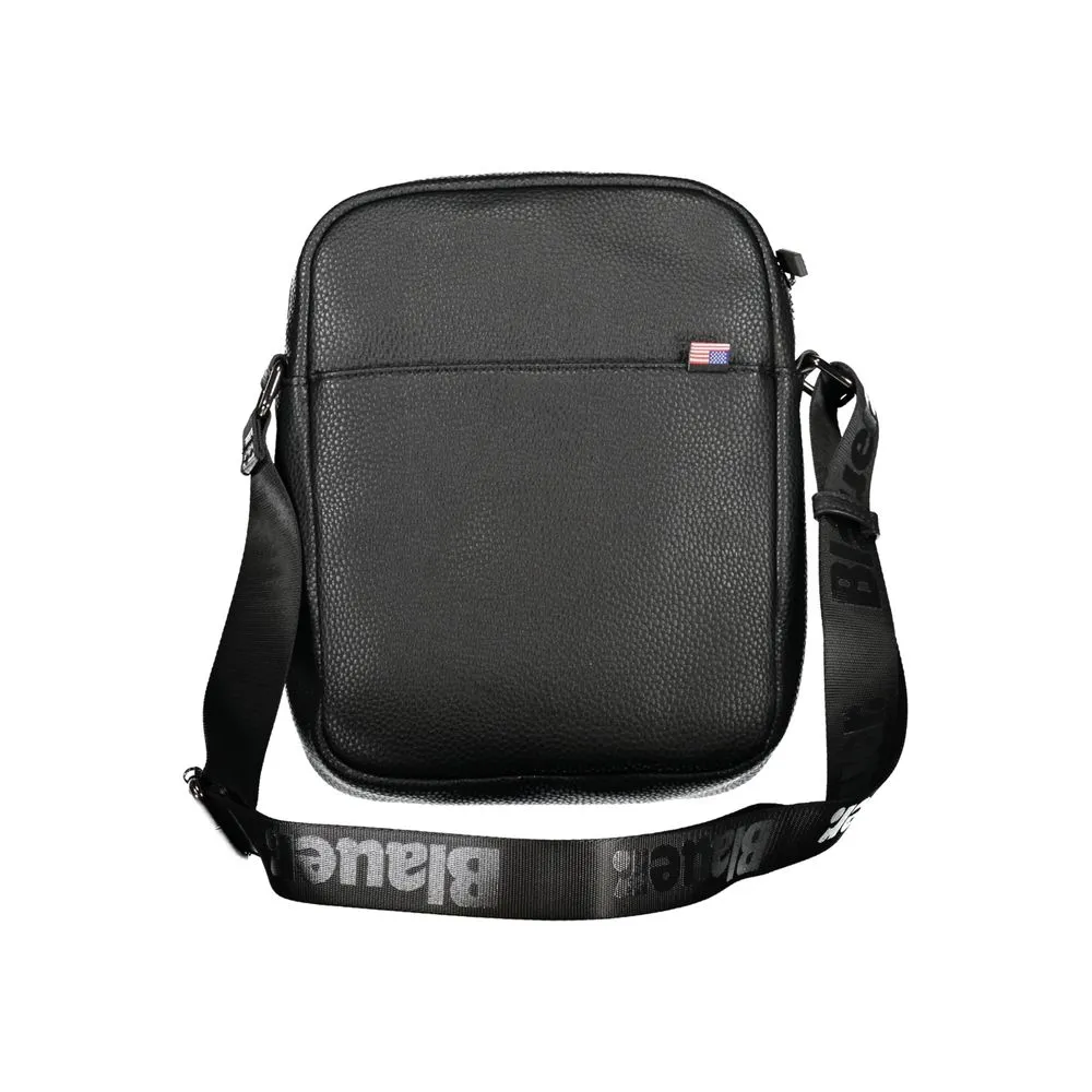 Black Leather Shoulder Strap Bag sold by Louxly product image thumbnail 2