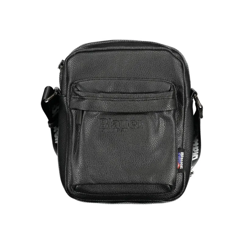 Black Leather Shoulder Strap Bag sold by Louxly