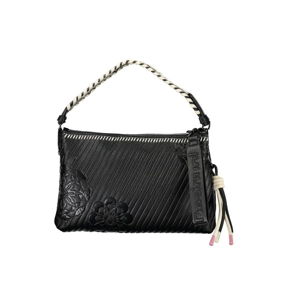 Black Polyethylene Handbag sold by Louxly