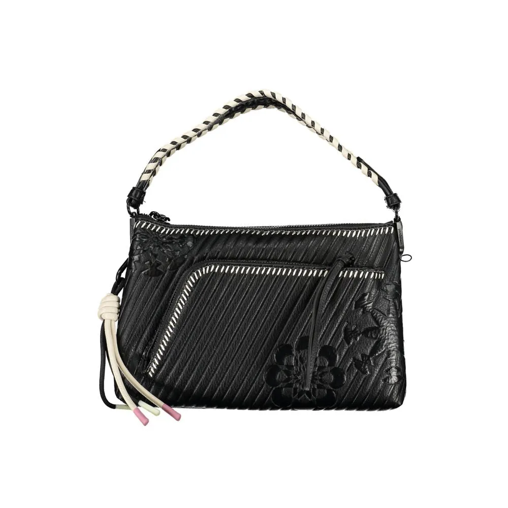 Black Polyethylene Handbag sold by Louxly product image thumbnail 2