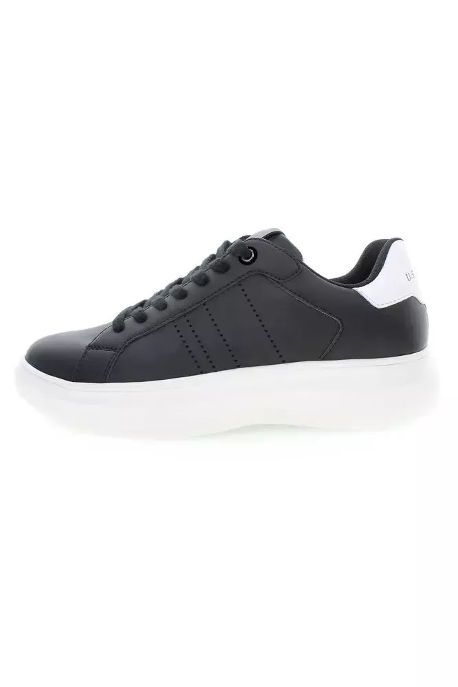 Elevated Black Lace-Up Sneakers sold by Louxly product image thumbnail 2