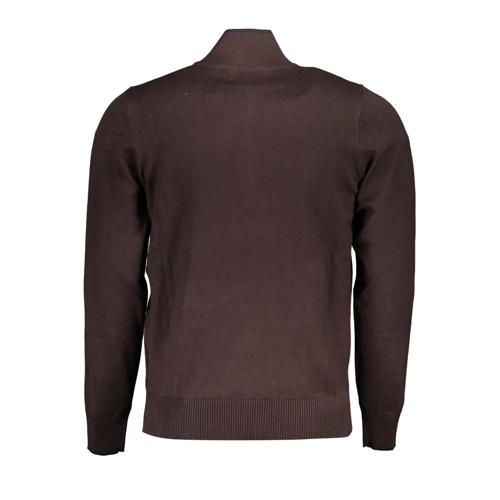 Elegant Half Zip Sweater with Embroidery sold by Louxly product image thumbnail 2