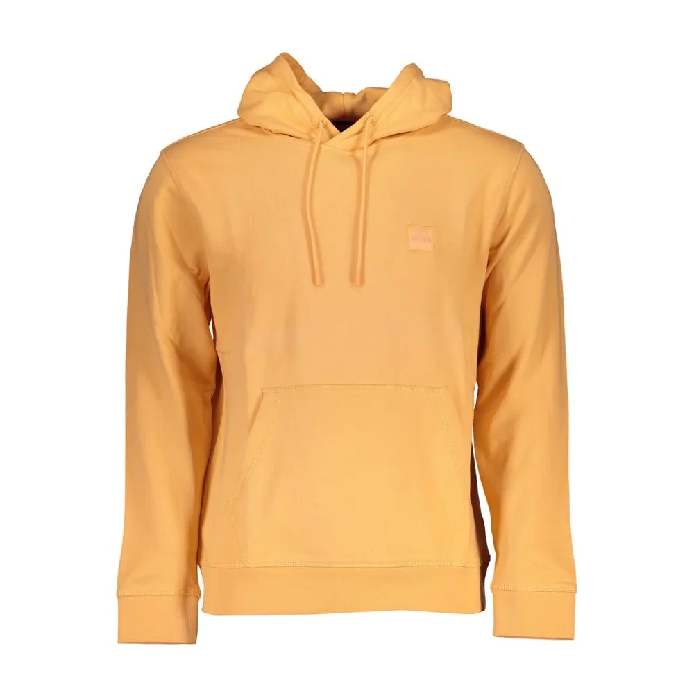 Orange Cotton Sweater sold by Louxly