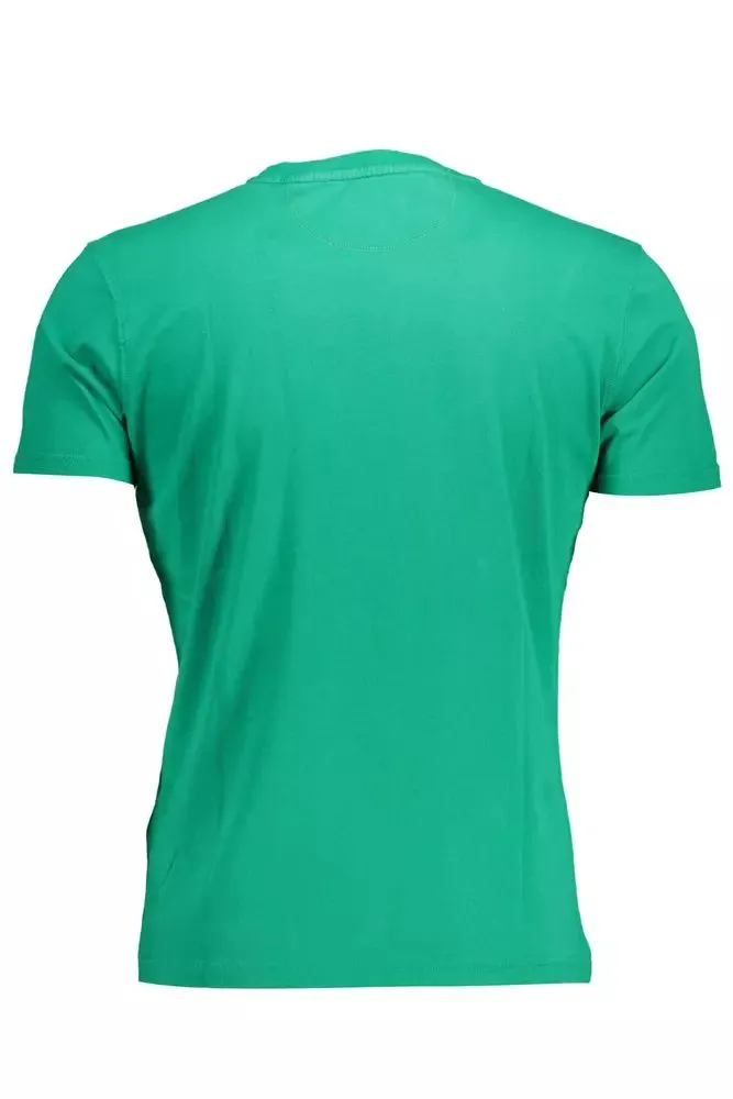 Green Cotton Men T-Shirt sold by Louxly product image thumbnail 2