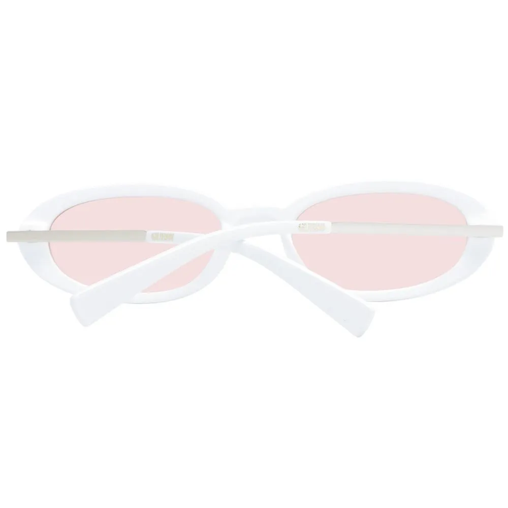 White Unisex Sunglasses sold by Louxly product image thumbnail 3