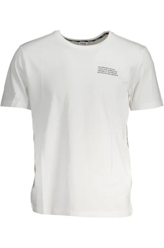 White Cotton Men T-Shirt sold by Louxly