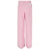 Pink Polyester Jeans & Pant sold by Louxly