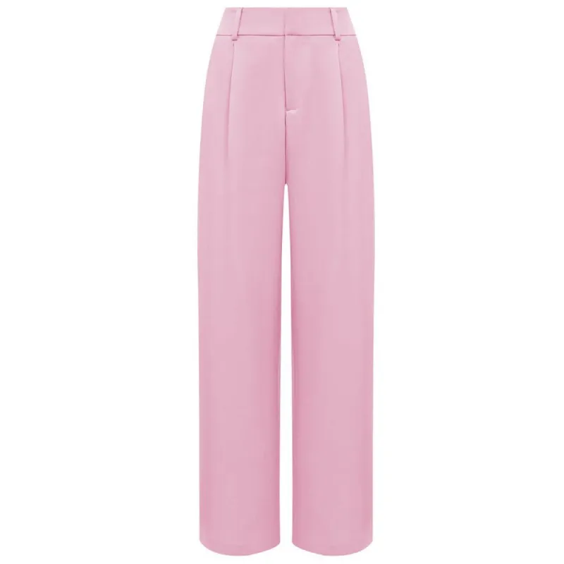 Pink Polyester Jeans & Pant sold by Louxly