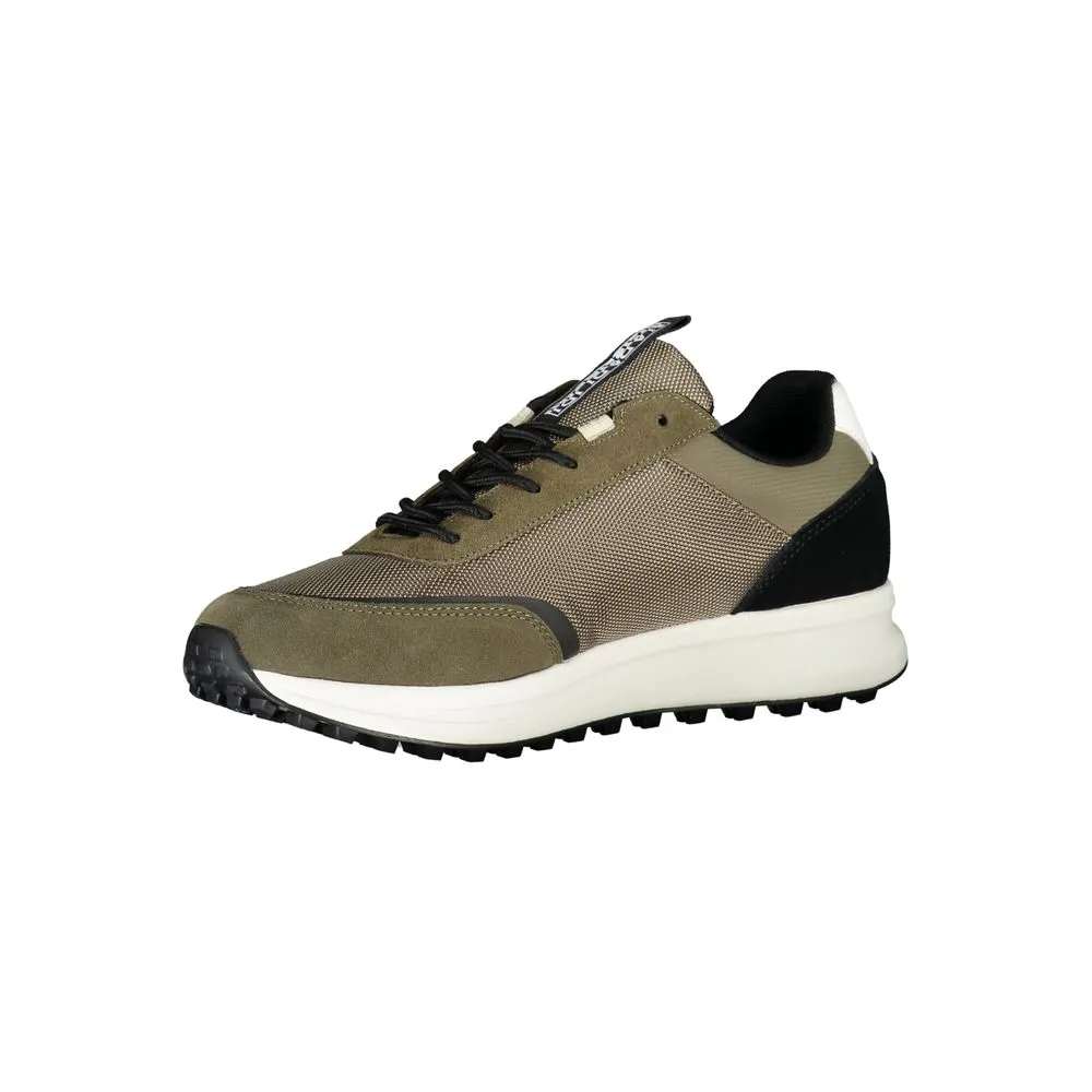 Trendy Green Laced Sports Sneakers sold by Louxly product image thumbnail 3