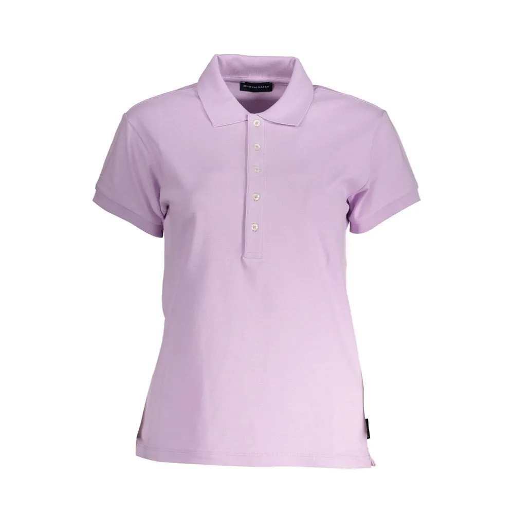 Pink Cotton Women Polo Shirt sold by Louxly