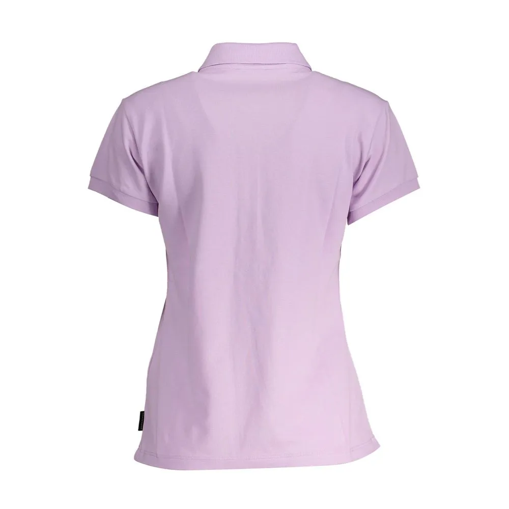 Pink Cotton Women Polo Shirt sold by Louxly product image thumbnail 2