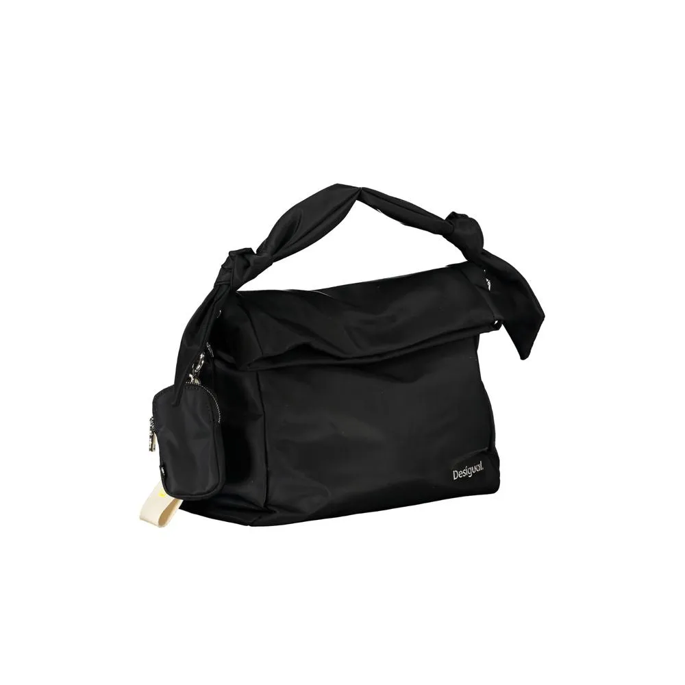 Black Polyester Handbag sold by Louxly product image thumbnail 3