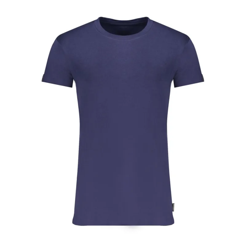 Blue Cotton T-Shirt sold by Louxly