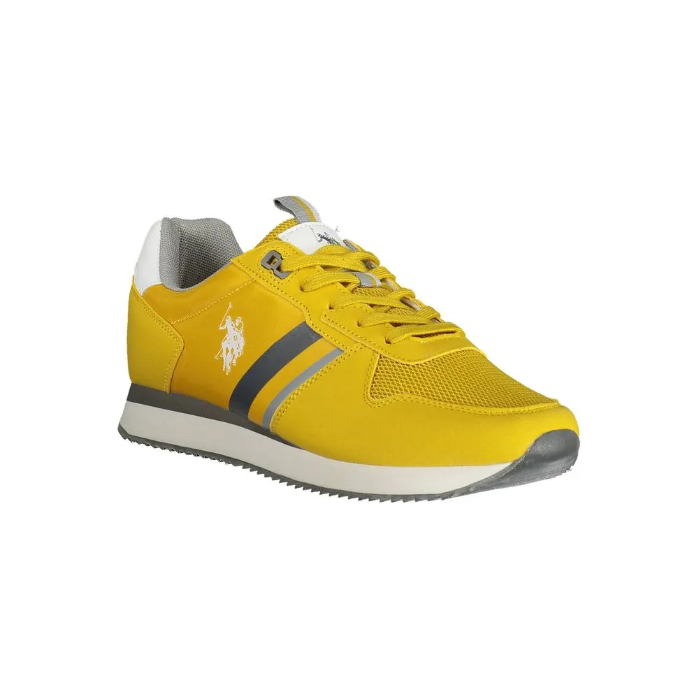 Yellow Polyester Men Sneaker sold by Louxly product image thumbnail 2