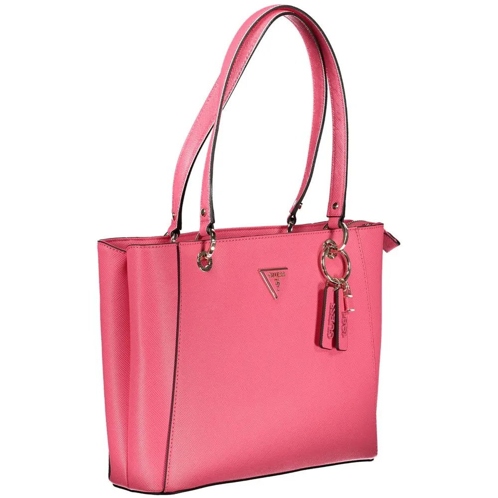 Pink Polyethylene Handbag sold by Louxly product image thumbnail 3