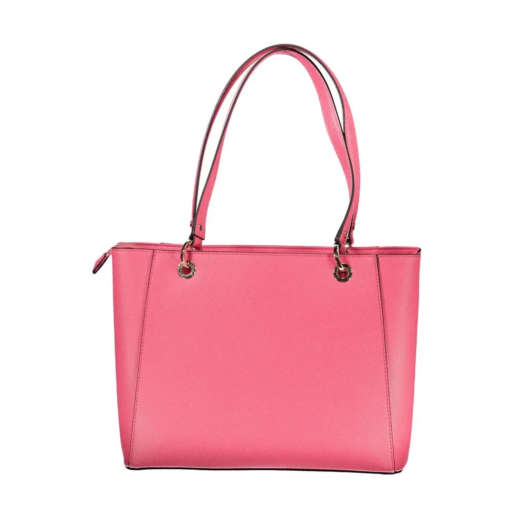 Pink Polyethylene Handbag sold by Louxly product image thumbnail 2