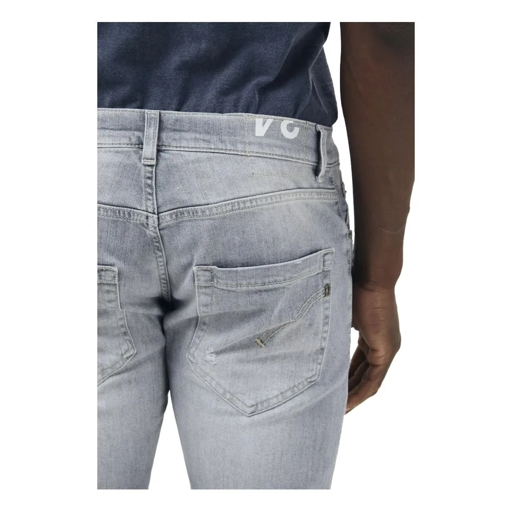 Elegant Grey Stretch Icon Jeans sold by Louxly product image thumbnail 5