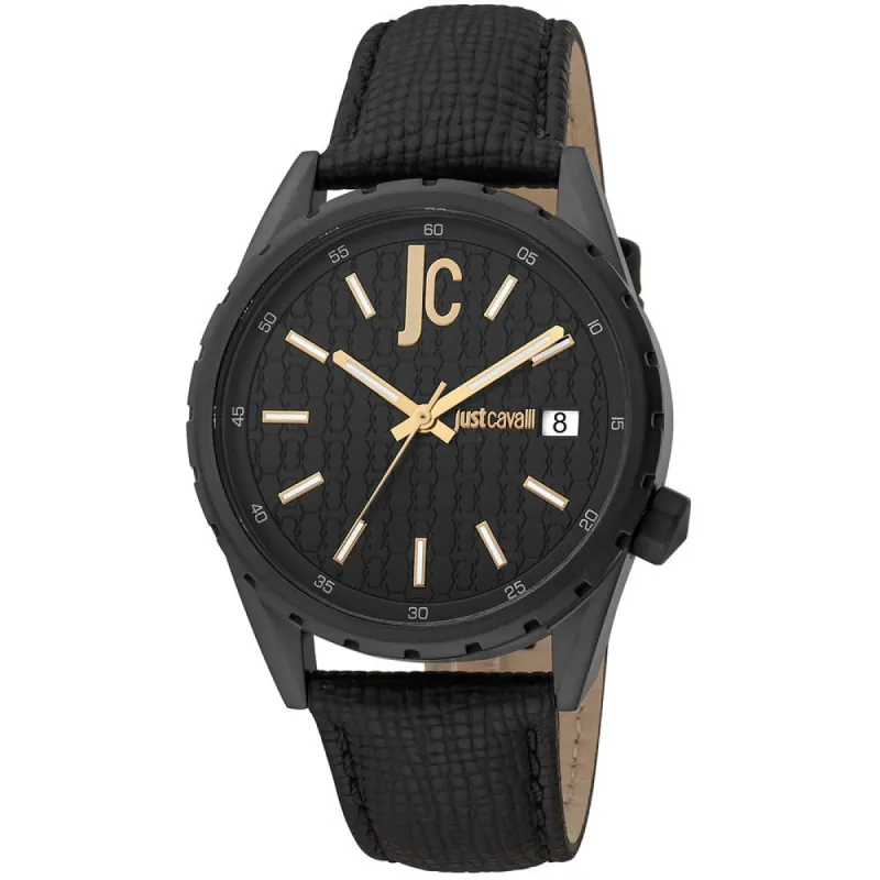 Black Men Watch made by Just Cavalli