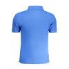 Blue Cotton Polo Shirt sold by Louxly