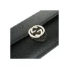 Elegant Calfskin Leather Chain Wallet sold by Louxly